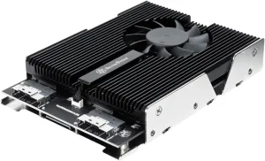 SilverStone Technology SDP13 Single 3.5" Bay to Four NVMe SSD Adapter, SST-SDP13B