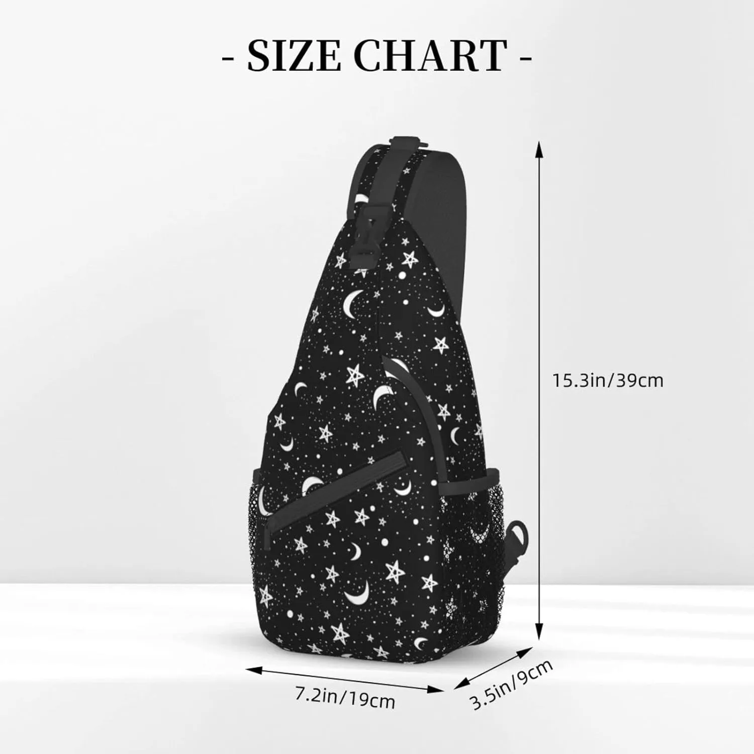 Sling Bag Crossbody Backpack Women Men Travel Chest Bag Casual Outdoor Sports Running Hiking