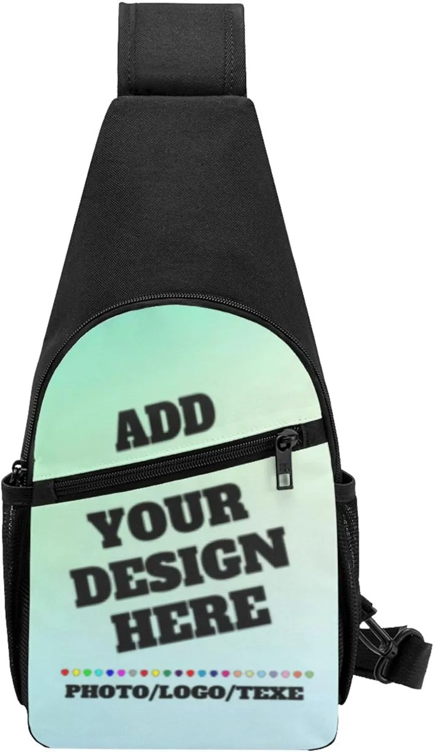 Sling Bag Custom bag Personalized Shoulder Daypacks Crossbody Bags Leisure Sports Outdoor