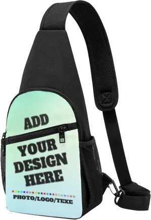 Sling Bag Custom bag Personalized Shoulder Daypacks Crossbody Bags Leisure Sports Outdoor