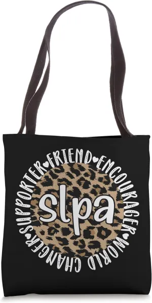 SLPA Appreciation Speech-Language Pathology Assistant Tote Bag