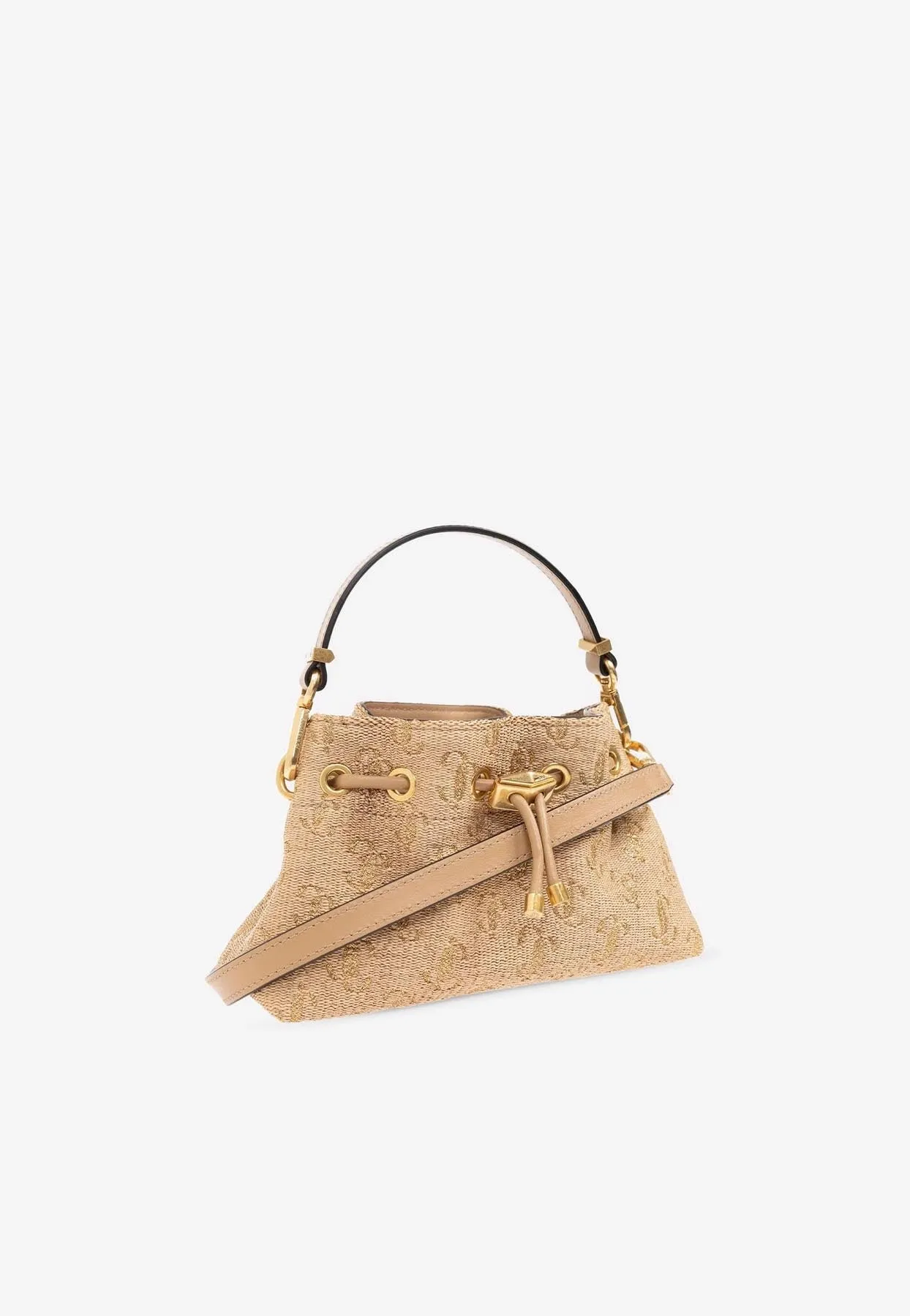 Small Bon Bon Logo-Embellished Shoulder Bag