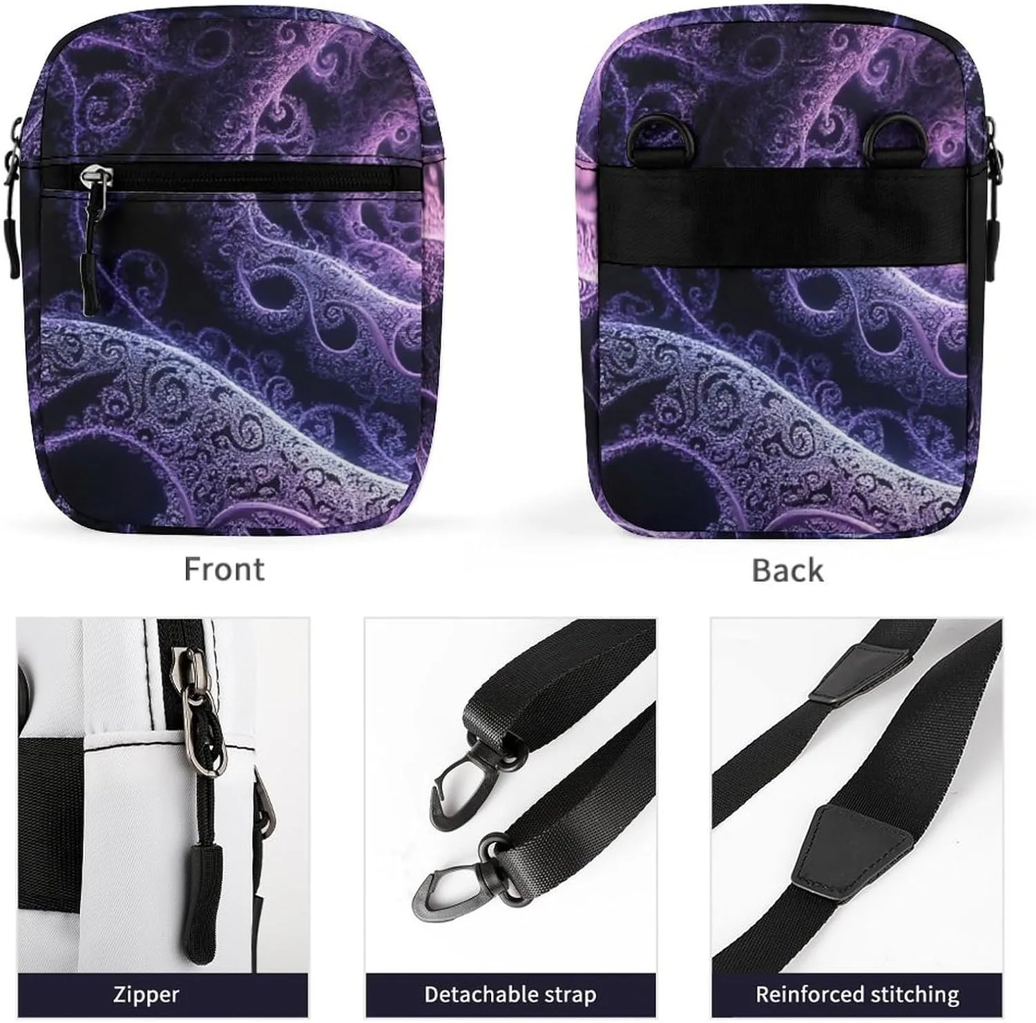 Small Crossbody Bag for Women, Casual Mini Shoulder Pouch Portable Travel Purse Cell Phone Bag