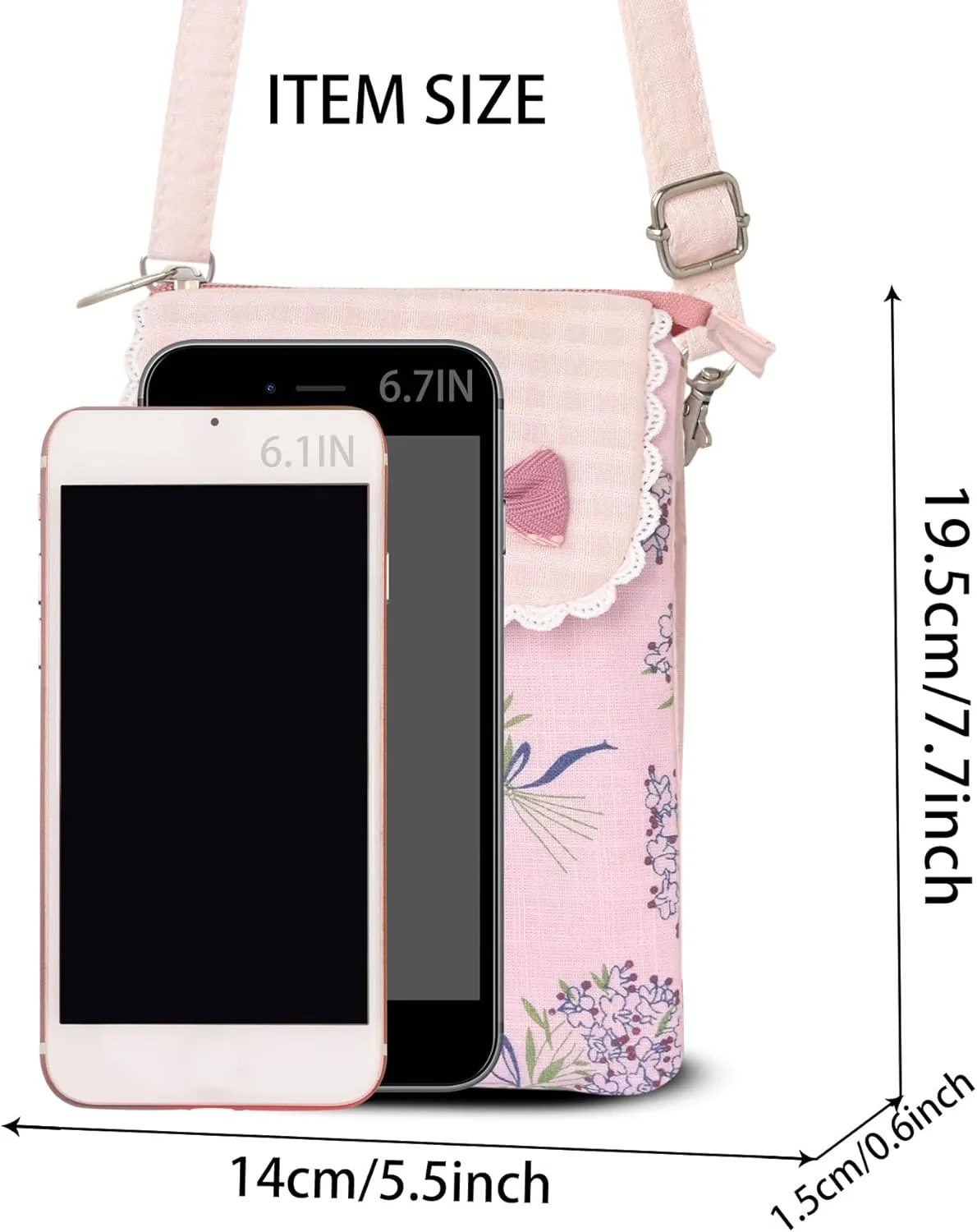 Small Crossbody Cell Phone Purse Crossbody Bag Phone Wallet for Women Small Boho Cell Phone Pouch Purse Mini Bags