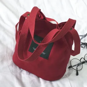 Small Top-handle Bags Women Handbags Canvas