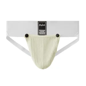 Snap Jockstrap - White