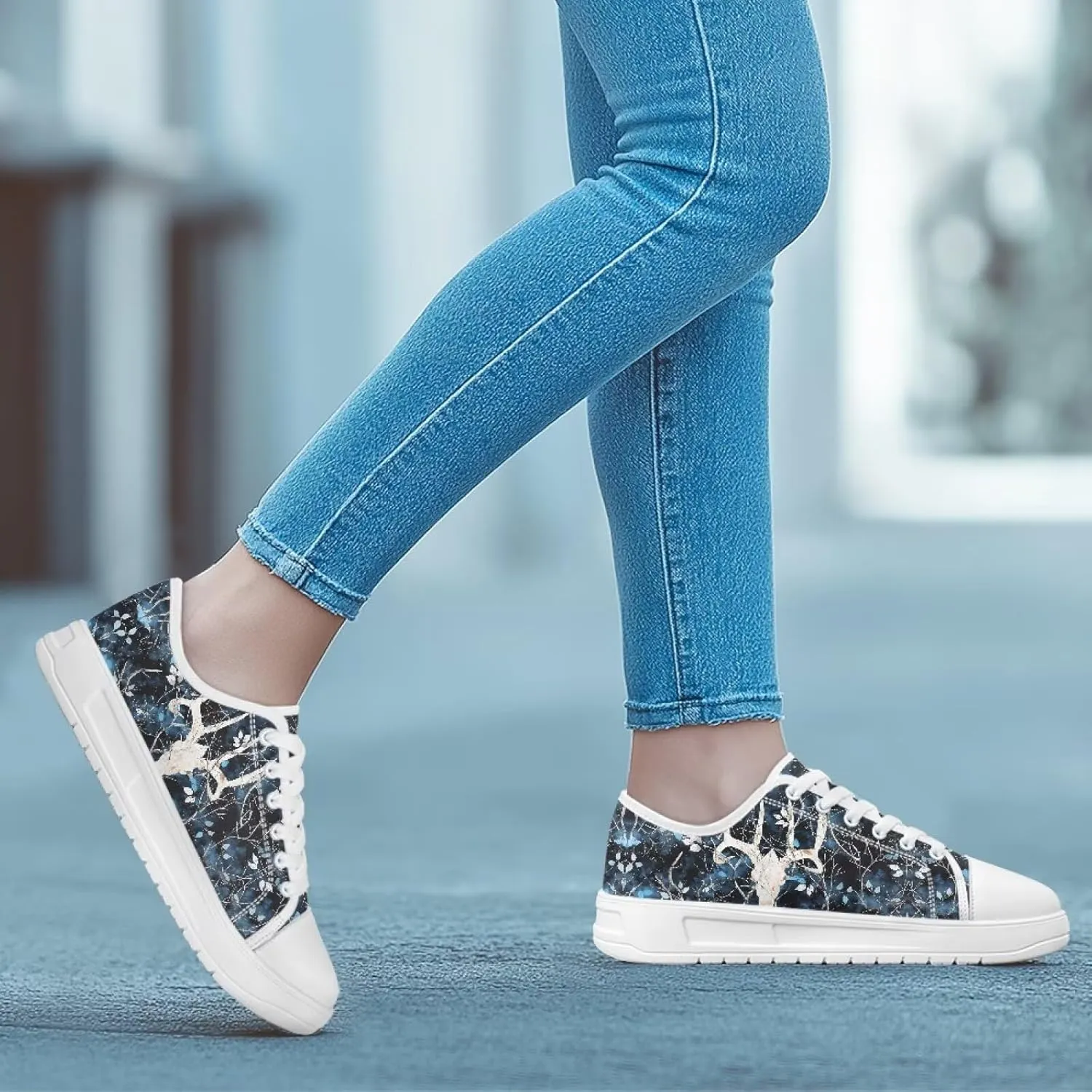 Sneakers for Women Shoes Footwear Memory Foam Insole Lightweight and Non-Slip Sole Lace Up Fashion Sneaker
