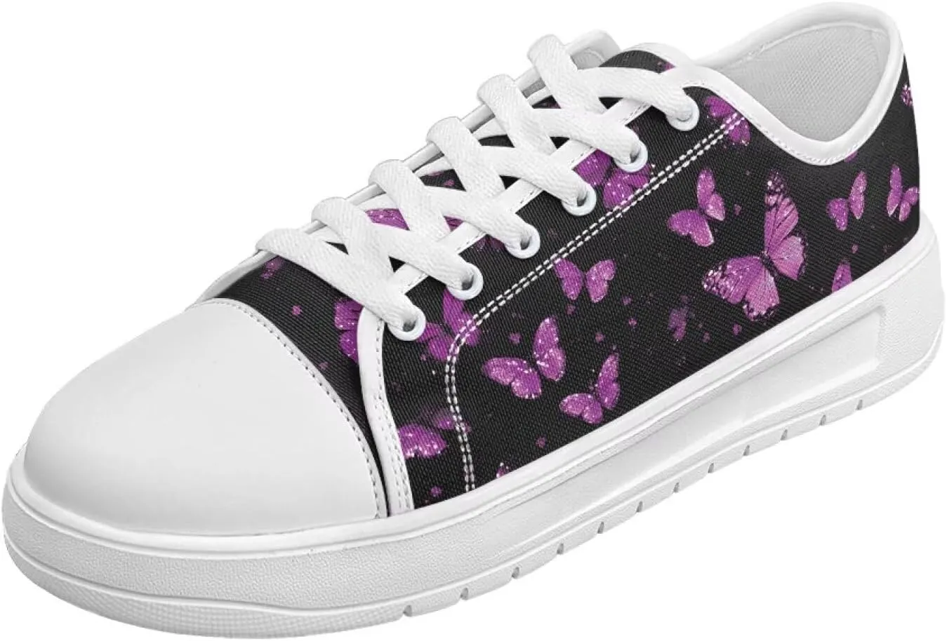 Sneakers for Women Shoes Footwear Memory Foam Insole Lightweight and Non-Slip Sole Lace Up Fashion Sneaker