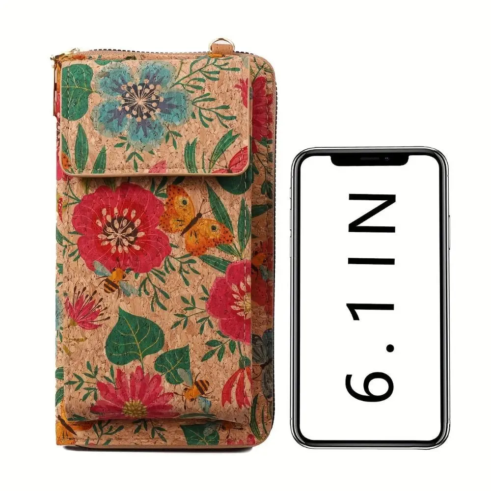 Sonora Boho Floral Crossbody Wallet