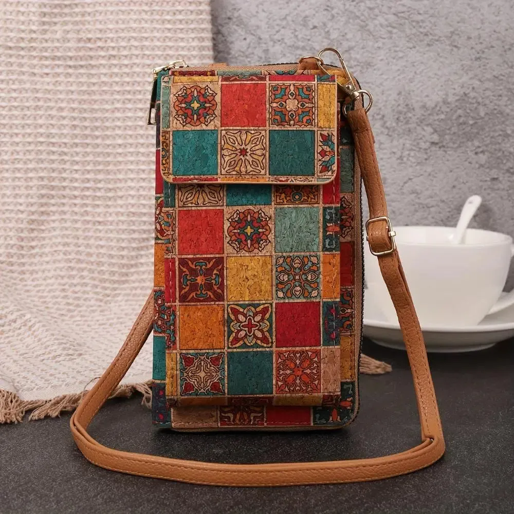 Sonora Boho Floral Crossbody Wallet