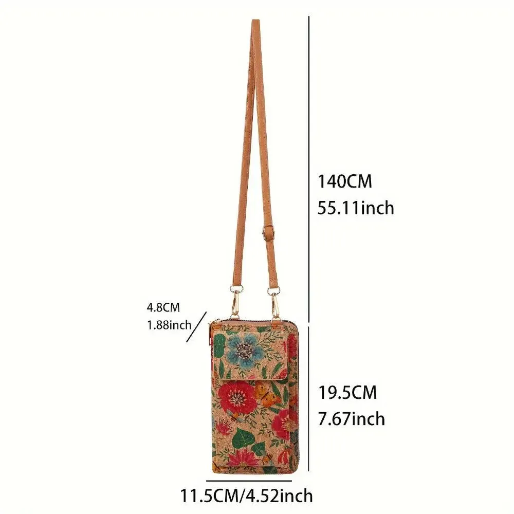 Sonora Boho Floral Crossbody Wallet