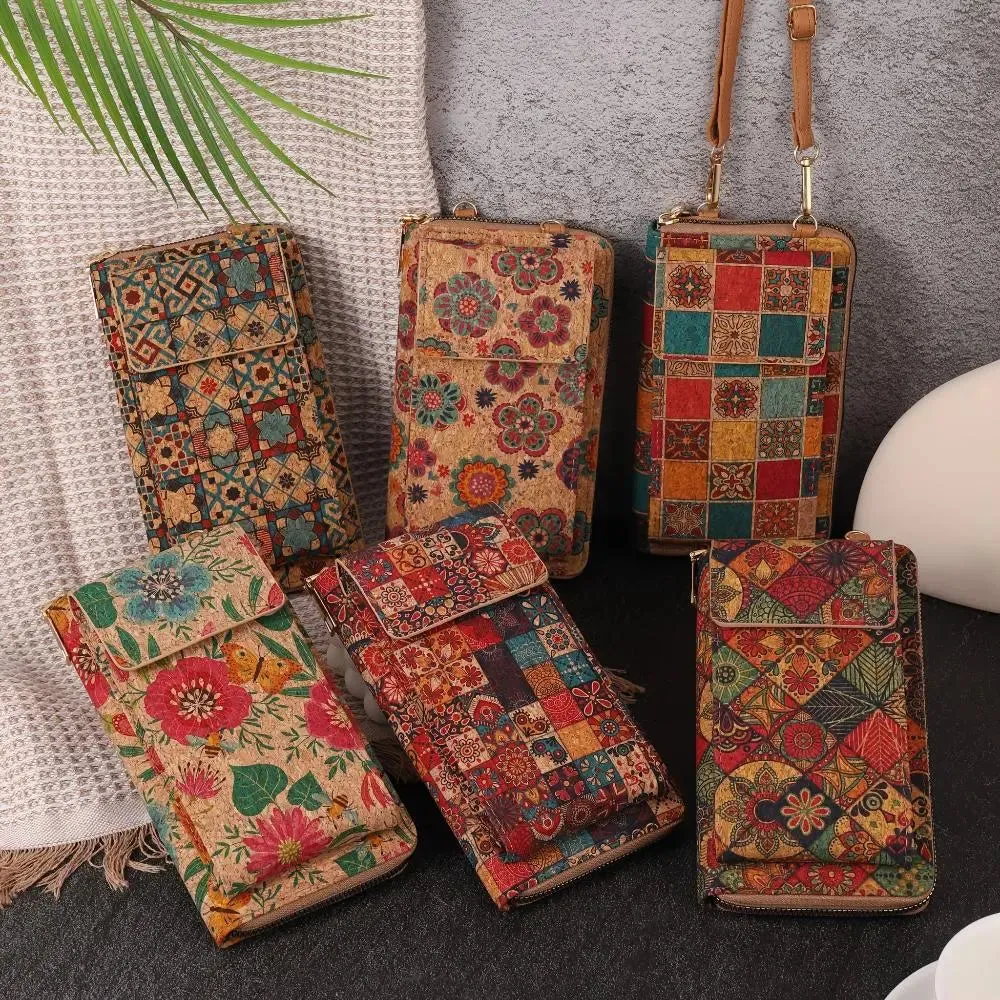 Sonora Boho Floral Crossbody Wallet