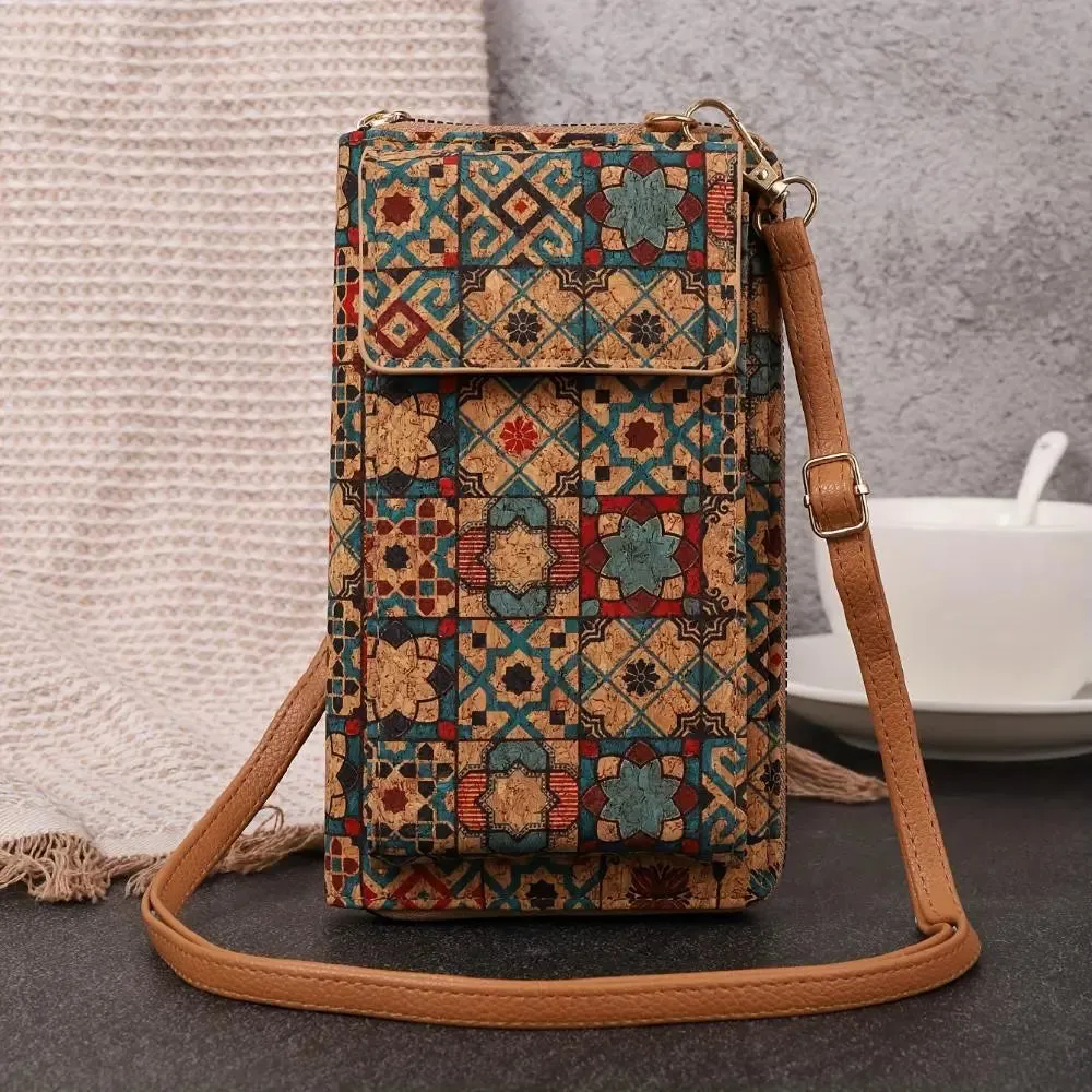 Sonora Boho Floral Crossbody Wallet