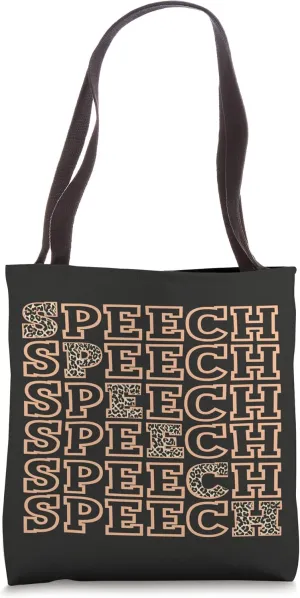 Speech Language Pathology for SLPA Speech Therapist Tote Bag
