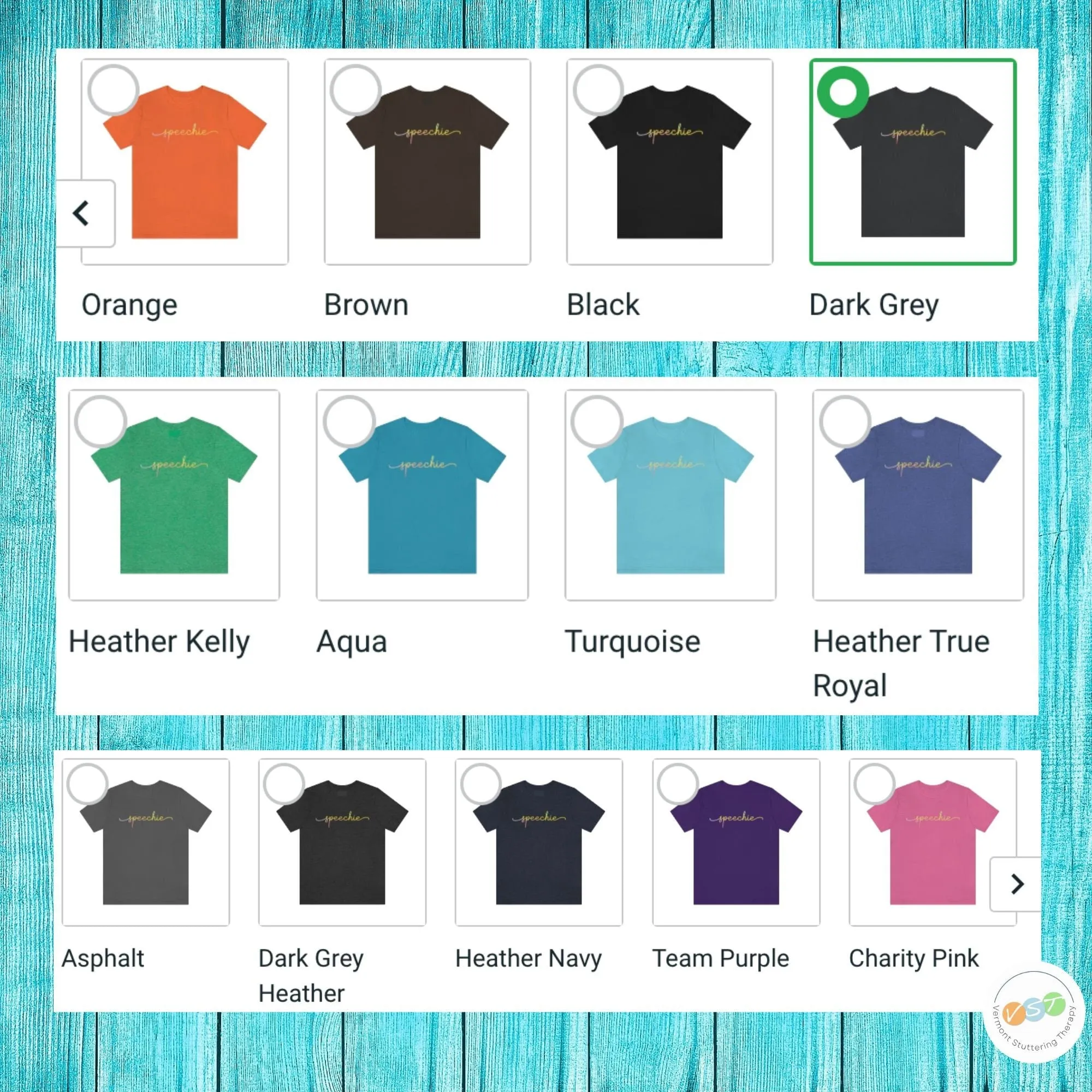 Speechie Pastel Gradient Minimalist SLP T-shirt