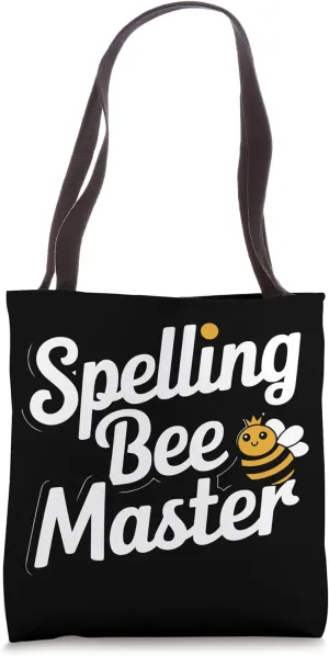 Spelling Bee Champion Word Competition Academic Contest Tote Bag