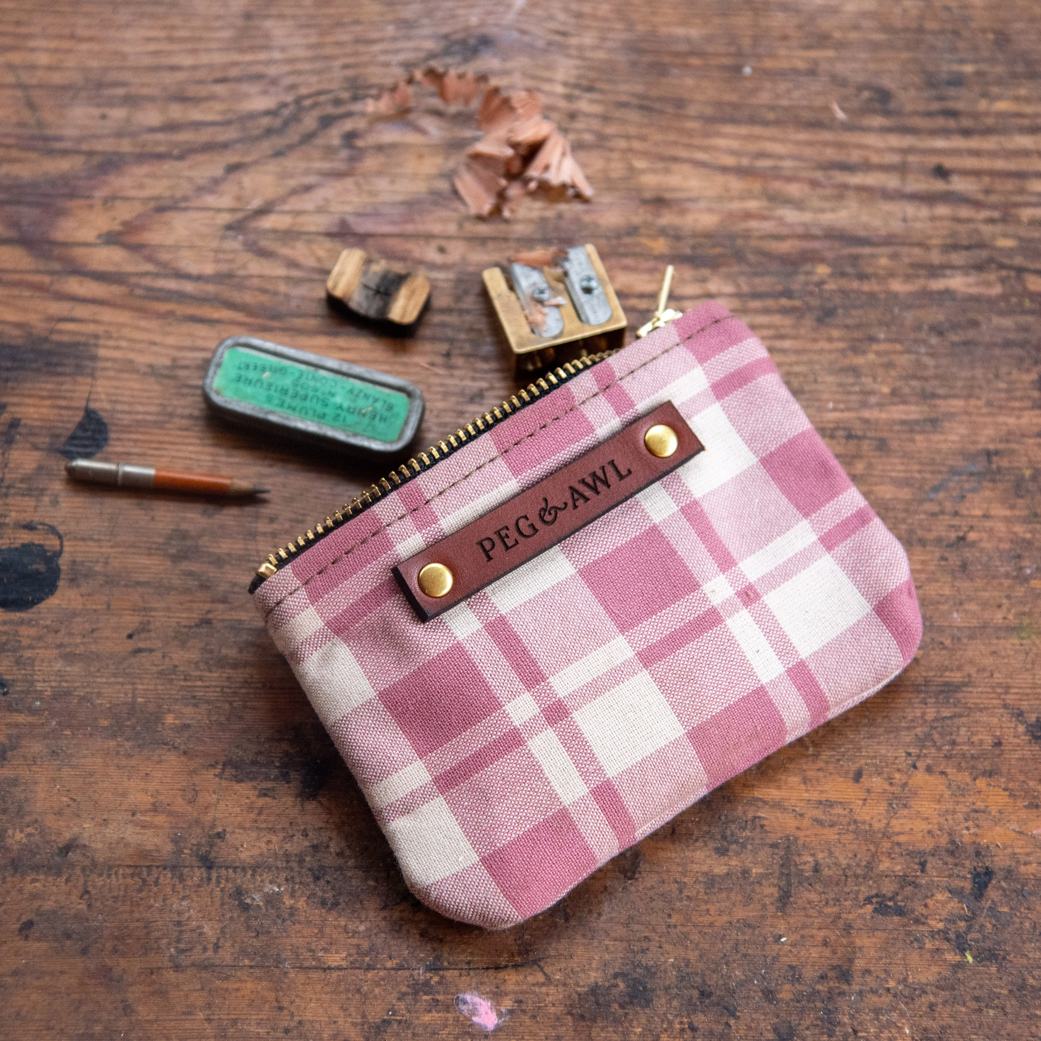 Spender Pouch with 1980s Cotton Fabric: Anders