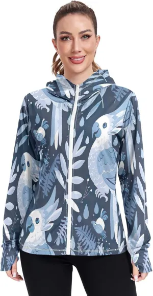 Spf Hoodie Upf 50 , Long Sleeve Top, Long Sleeve Zip up Hoodie, Hiking Shirt Women