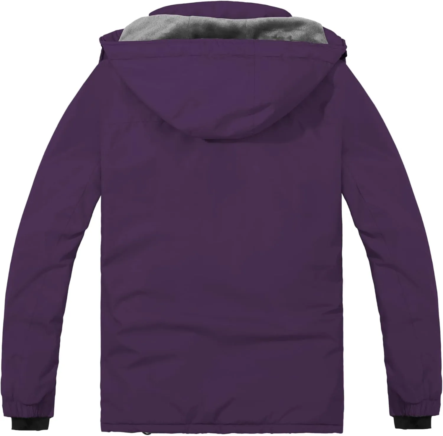 Spmor Women's Waterproof Ski Jacket Mountain Rain Winter Coat Windproof Skin Hooded Jacket