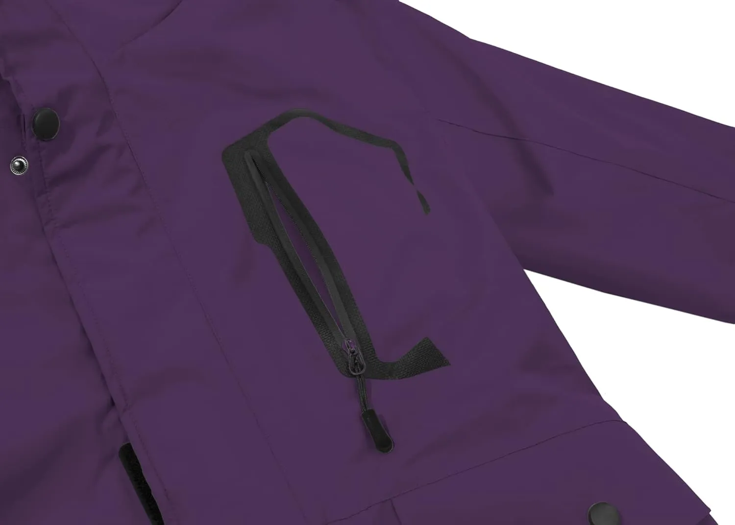 Spmor Women's Waterproof Ski Jacket Mountain Rain Winter Coat Windproof Skin Hooded Jacket