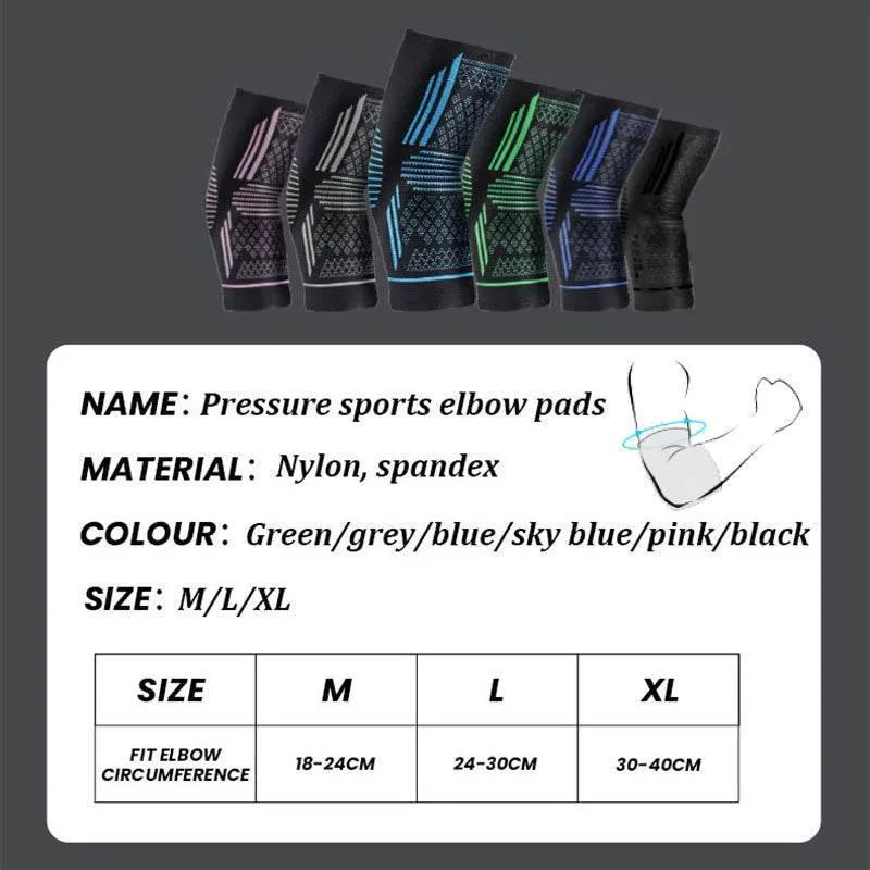Sports Elbow Protection with Breathable Nylon for Comfort