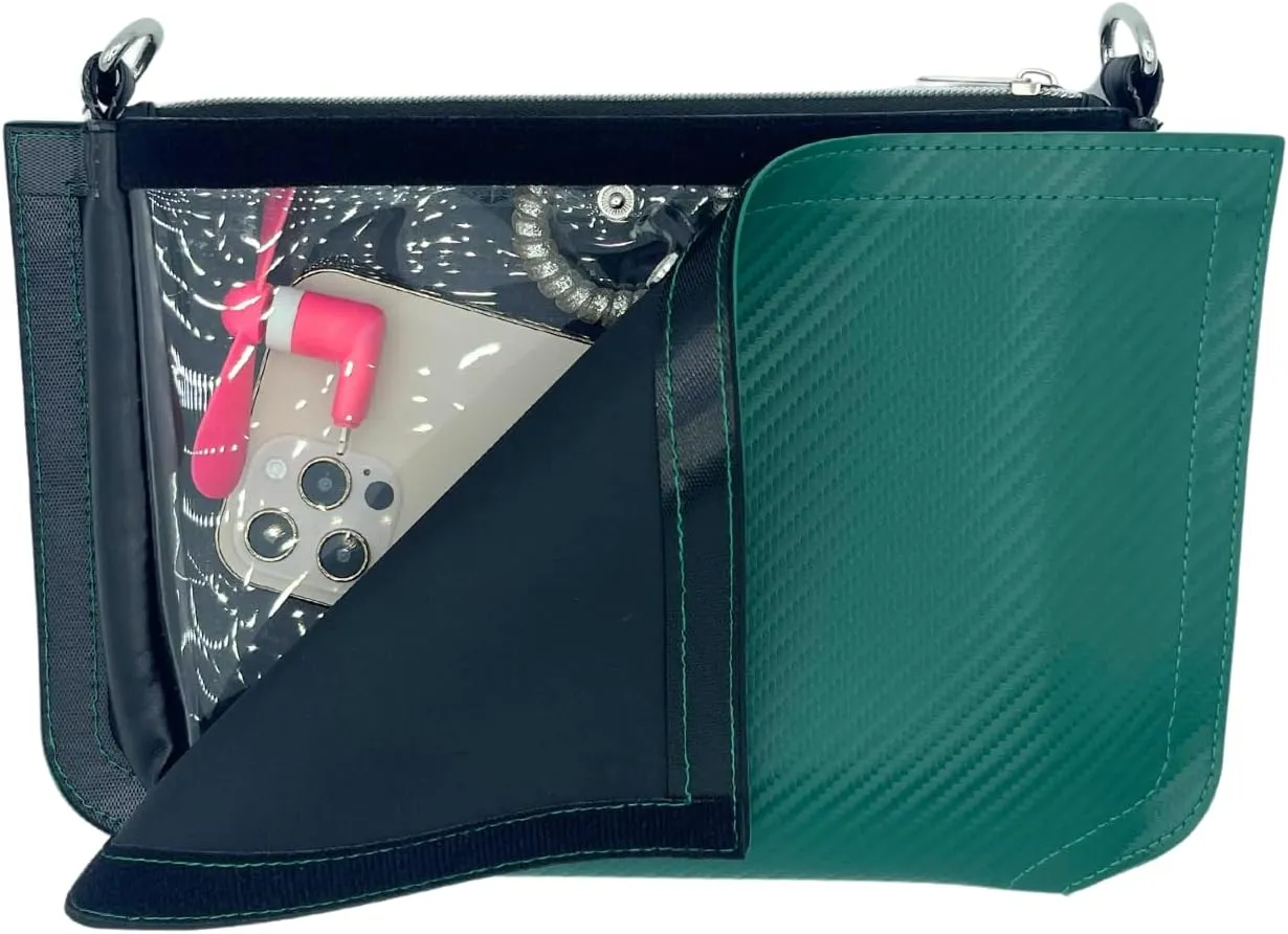 Stadium Bag Full Set - Clear Bag with Removable Outer Wrap, Stadium Approved Clear Bag for Concerts, Sports, Events
