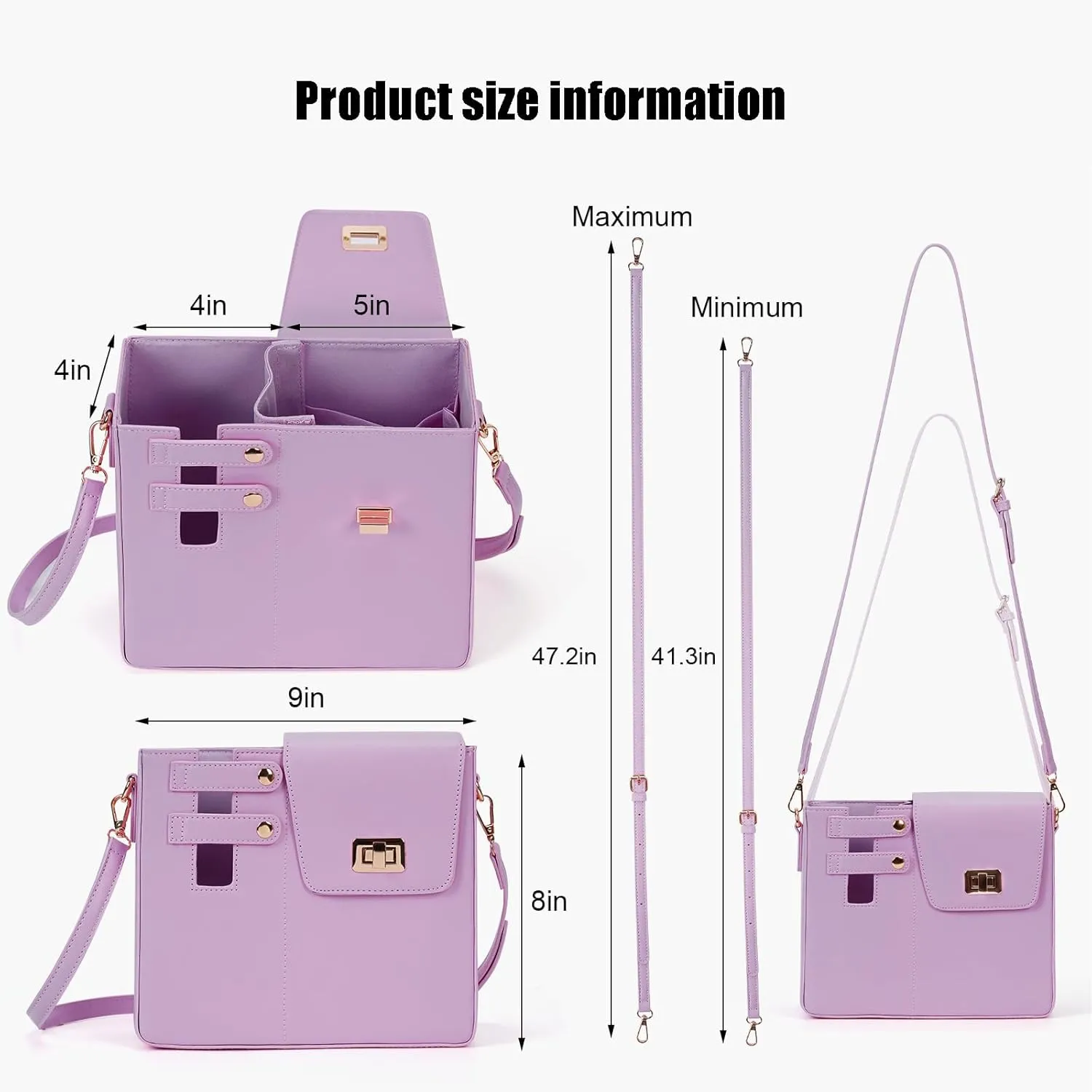 Stanley Purse,Water Bottle Bag Outdoor Portable Crossbody Bag Stanley Cup Holder with Strap Women's Shoulder Bags