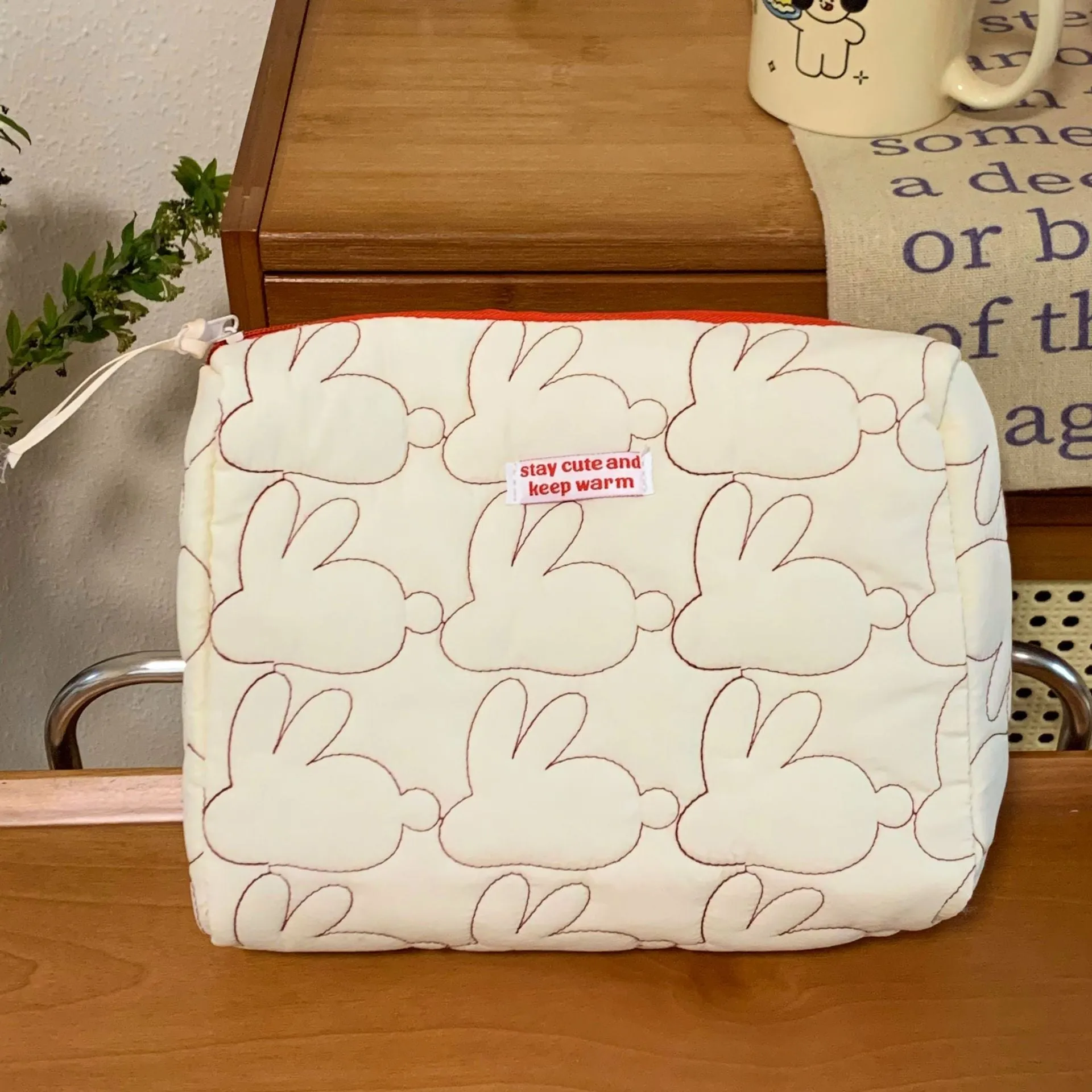 Storage Cotton Quilted Wind Portable Large Bags