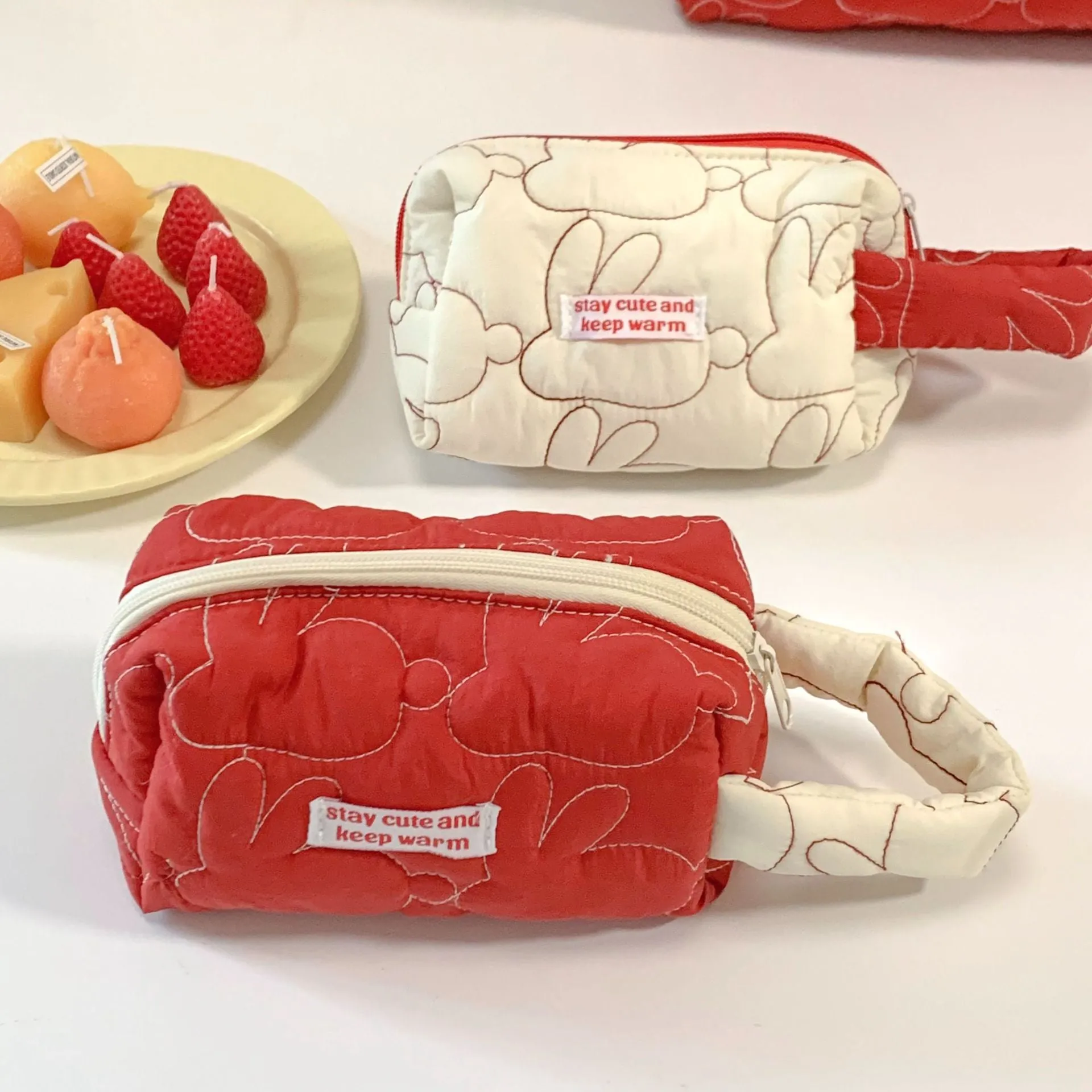 Storage Cotton Quilted Wind Portable Large Bags