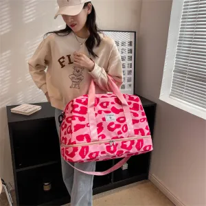 Striped Can Cover Female Lightweight Business Travel Bags
