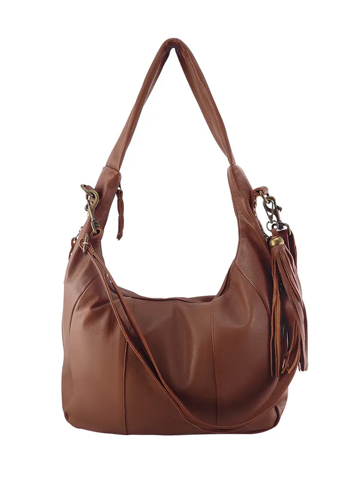 Suki Soft Hobo | Chocolate