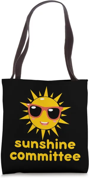 Sunshine Committee Matching Teacher Student Tote Bag