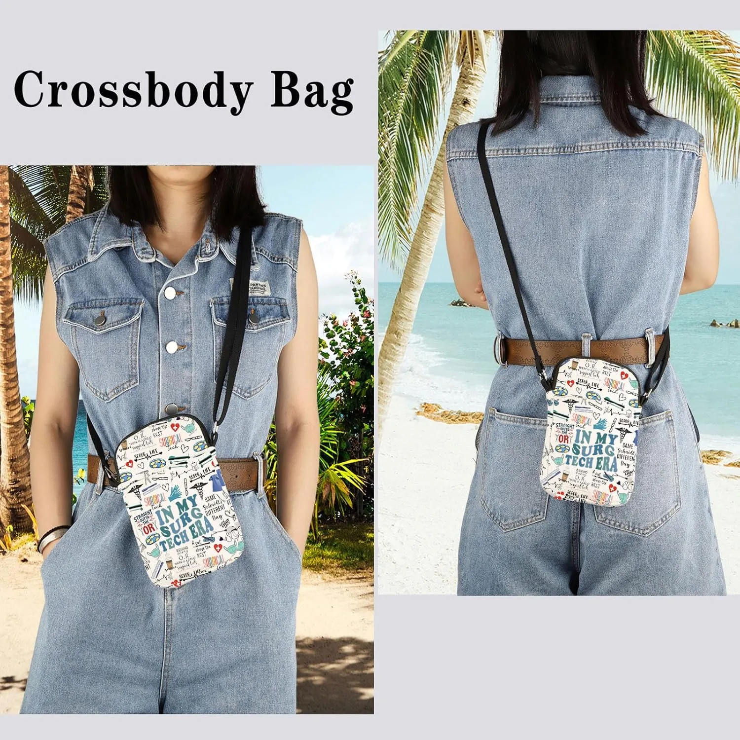 Surg Tech Era CB - Crossbody Bag for Surgical Technologist Nurse Doctor Gift