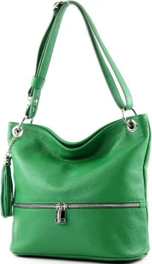 T143 - Italian leather shoulder bag cross body bag