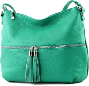 T159 - ital shoulder bag made of leather