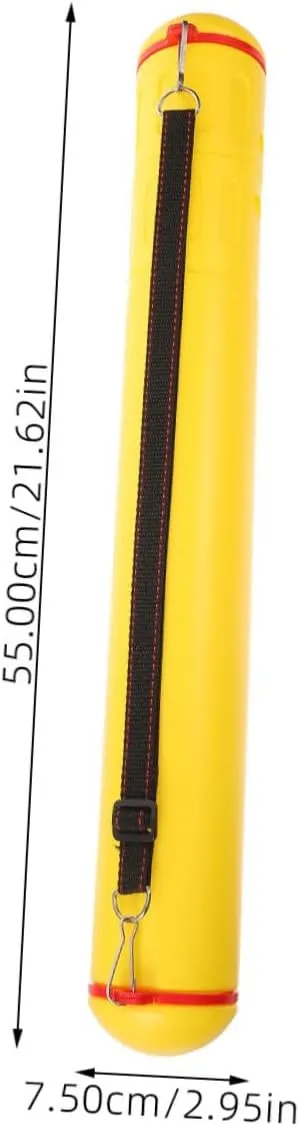 Telescopic Poster Tube Portable Artwork Storage with Shoulder Strap for Posters Drawings Prints and Maps Durable and Reliable Material