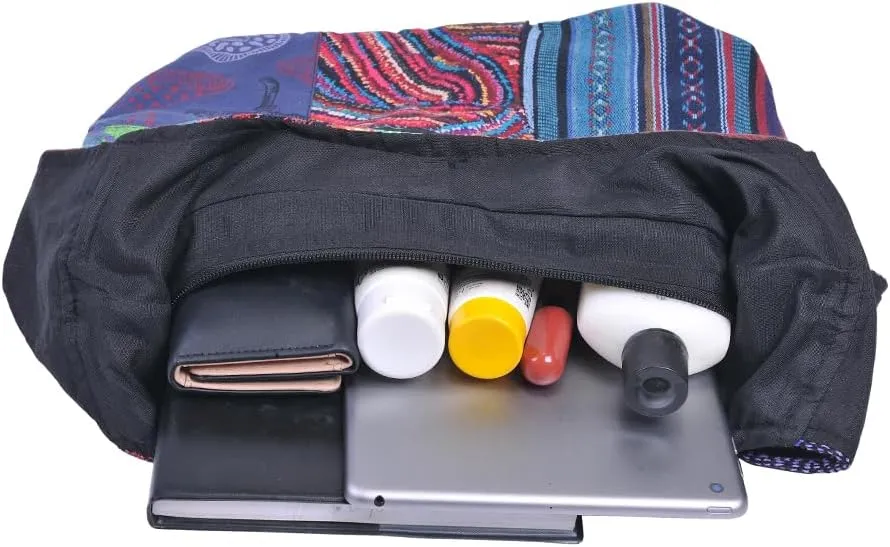 THE COLLECTION ROYAL Hobo Crossbody Bags for Women, Boho Purse, Boho Bag | Hippie Bag, Indie Tote Bag, Cloth Purse for Women