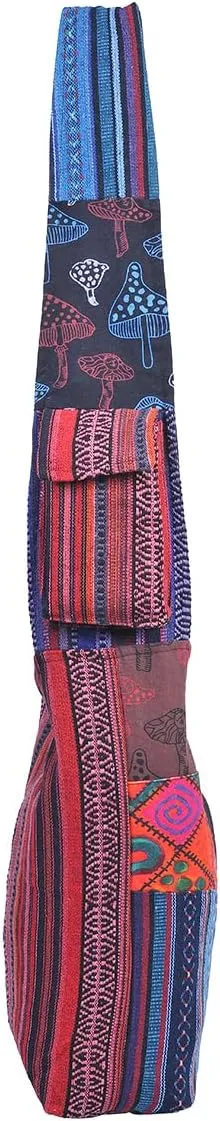 THE COLLECTION ROYAL Hobo Crossbody Bags for Women, Boho Purse, Boho Bag | Hippie Bag, Indie Tote Bag, Cloth Purse for Women