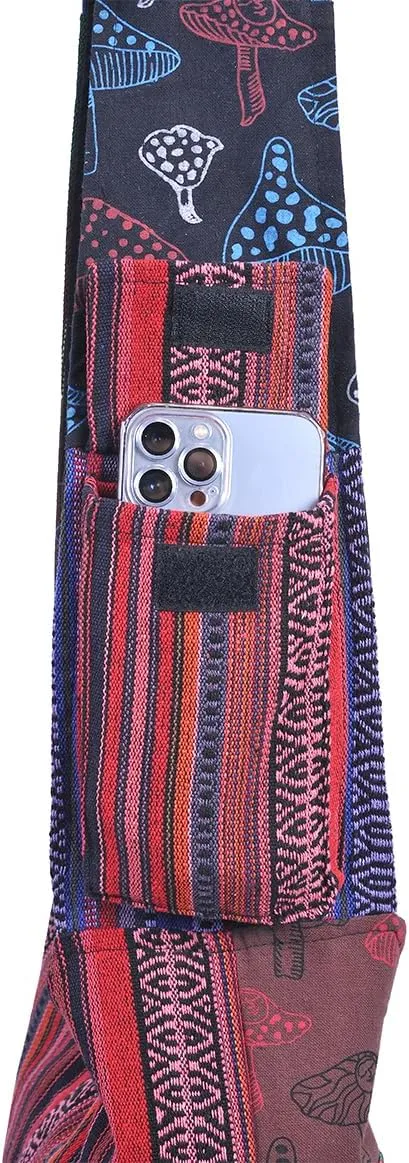 THE COLLECTION ROYAL Hobo Crossbody Bags for Women, Boho Purse, Boho Bag | Hippie Bag, Indie Tote Bag, Cloth Purse for Women