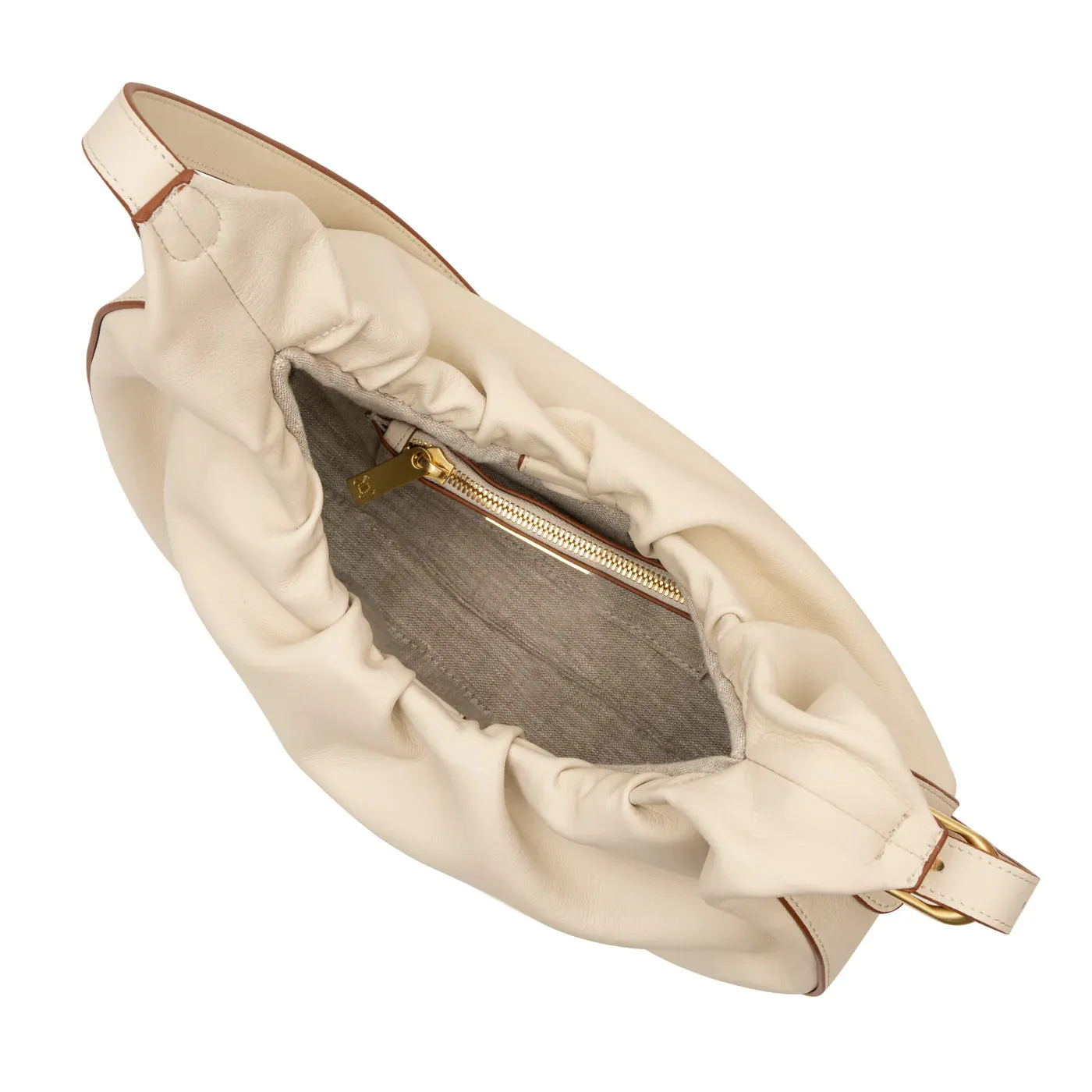 THE MILENA HOBO | ECRU
