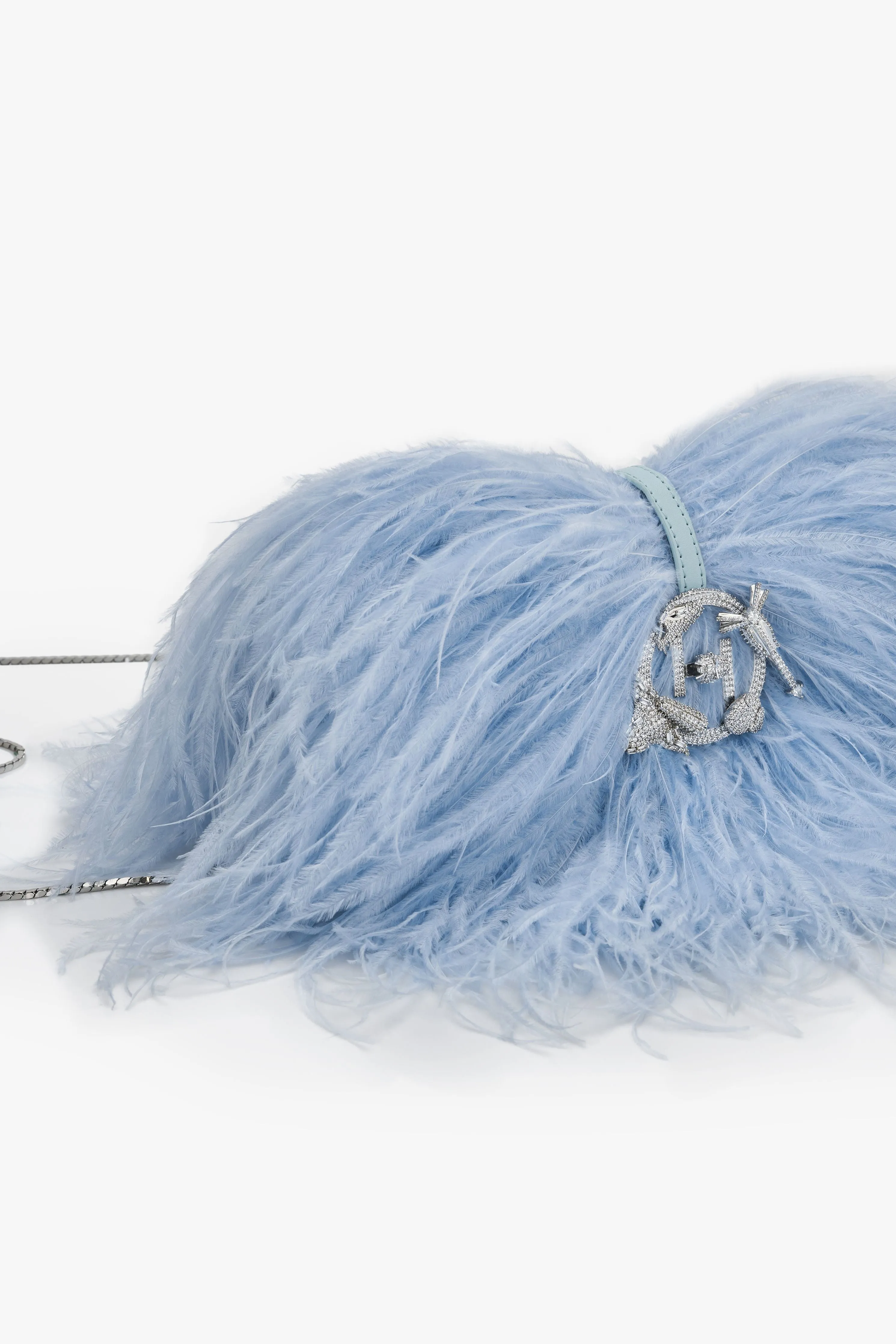 The Scarlet Delphine Blue Midi Bag