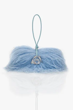 The Scarlet Delphine Blue Midi Bag