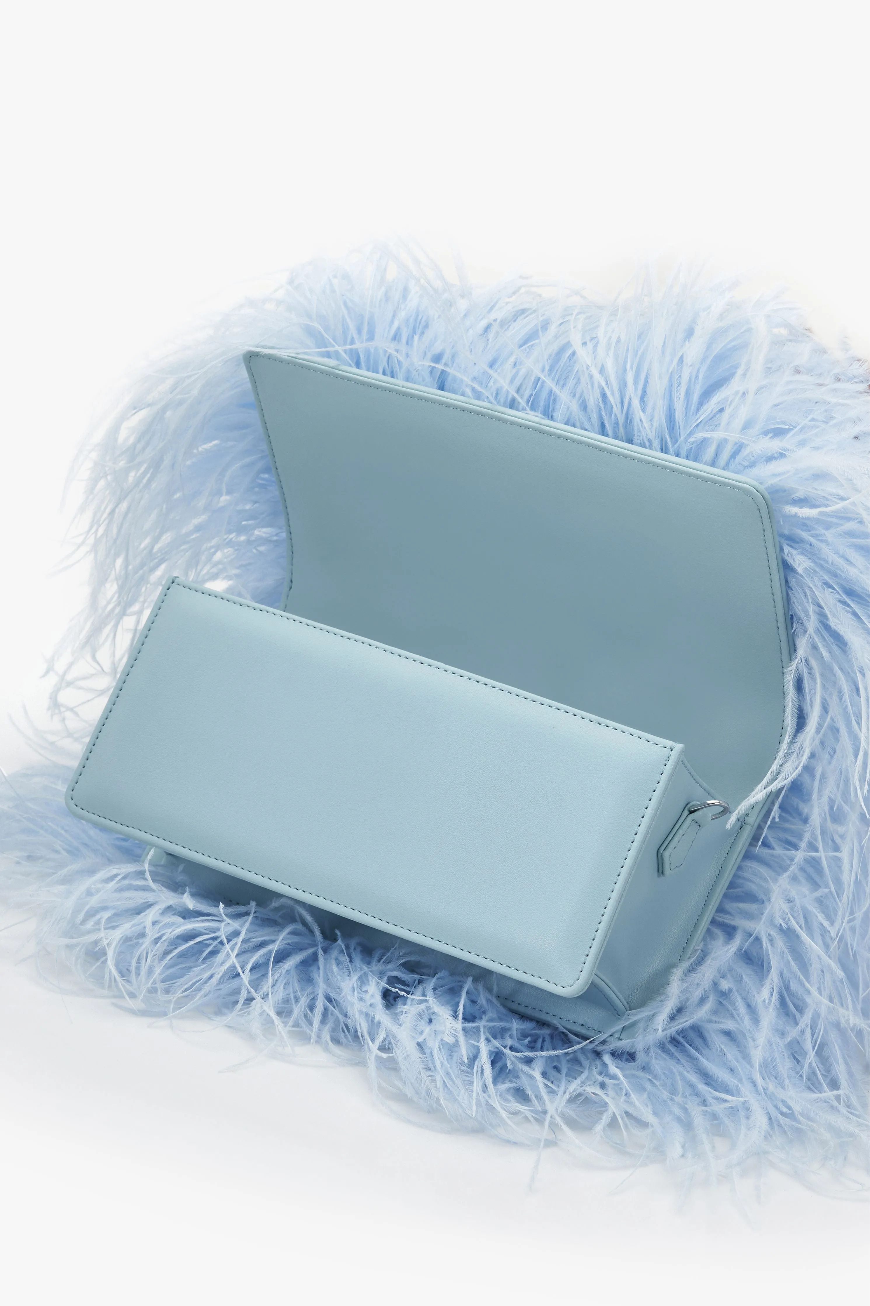 The Scarlet Delphine Blue Midi Bag