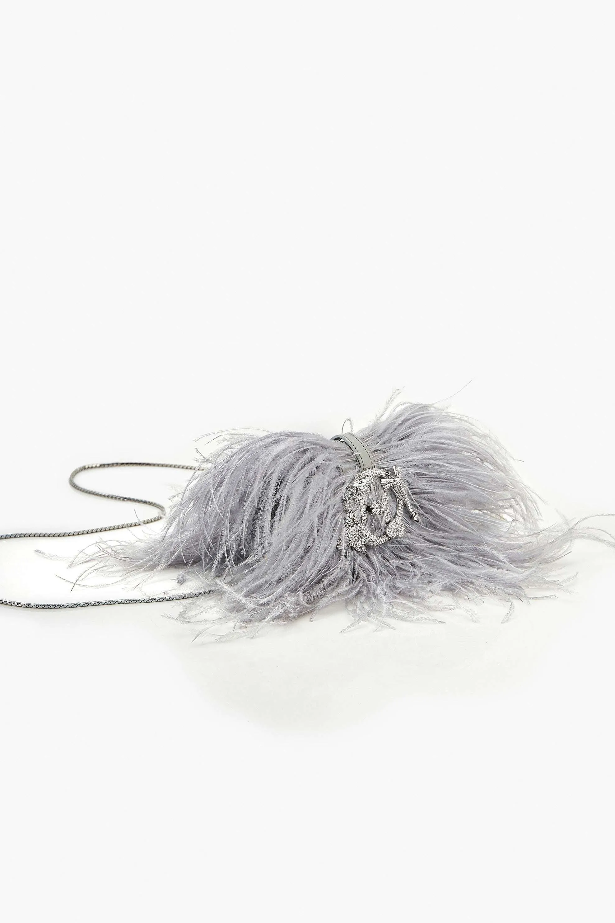 The Scarlet Minivet Handbag in Silver Grey