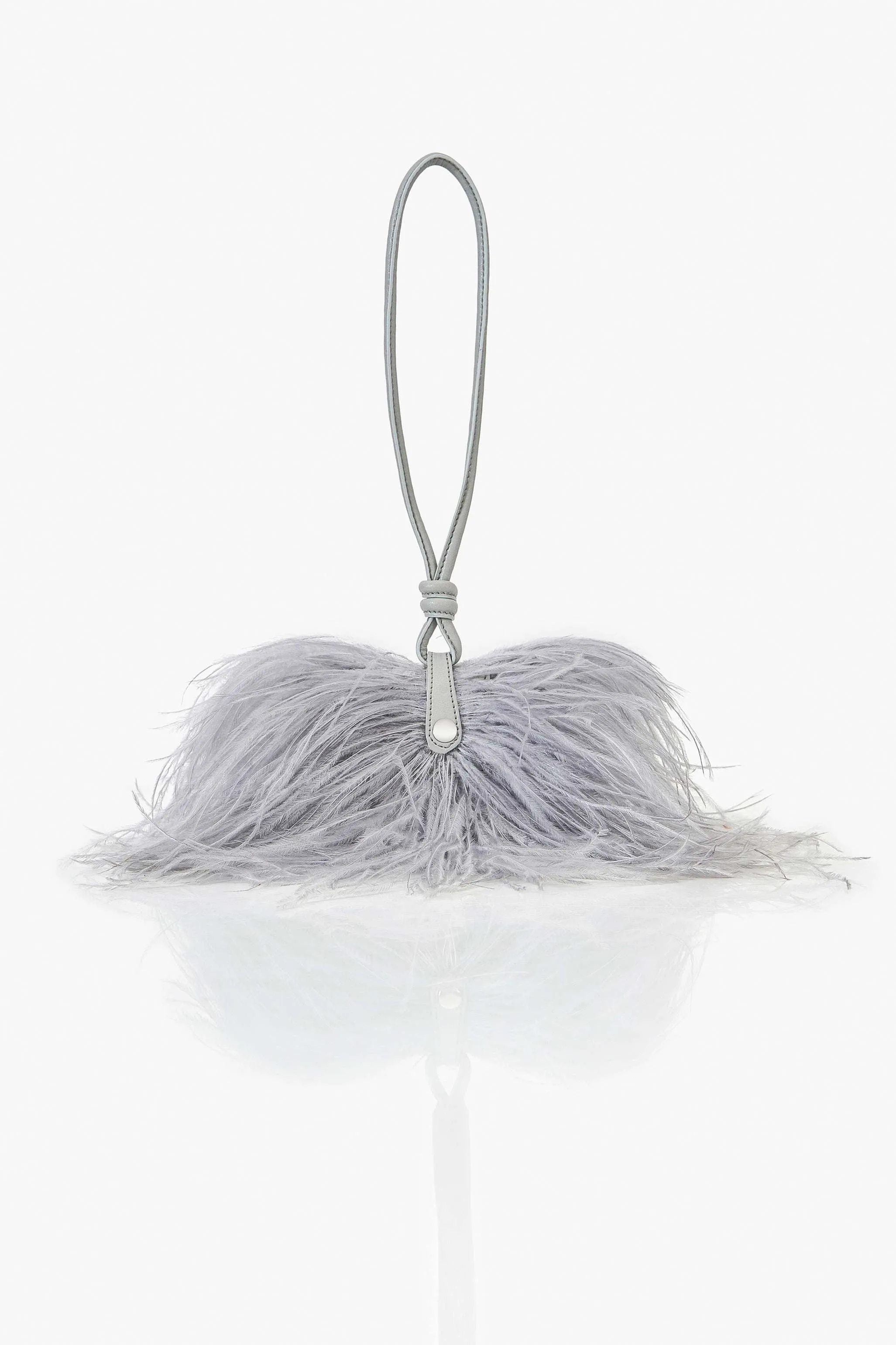 The Scarlet Minivet Handbag in Silver Grey