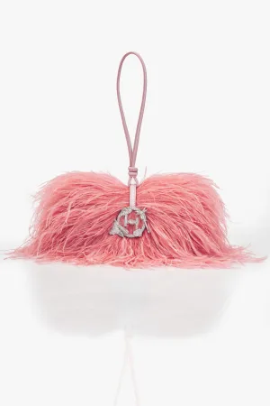 The Scarlet Ostrich Pink Mid’ Bag