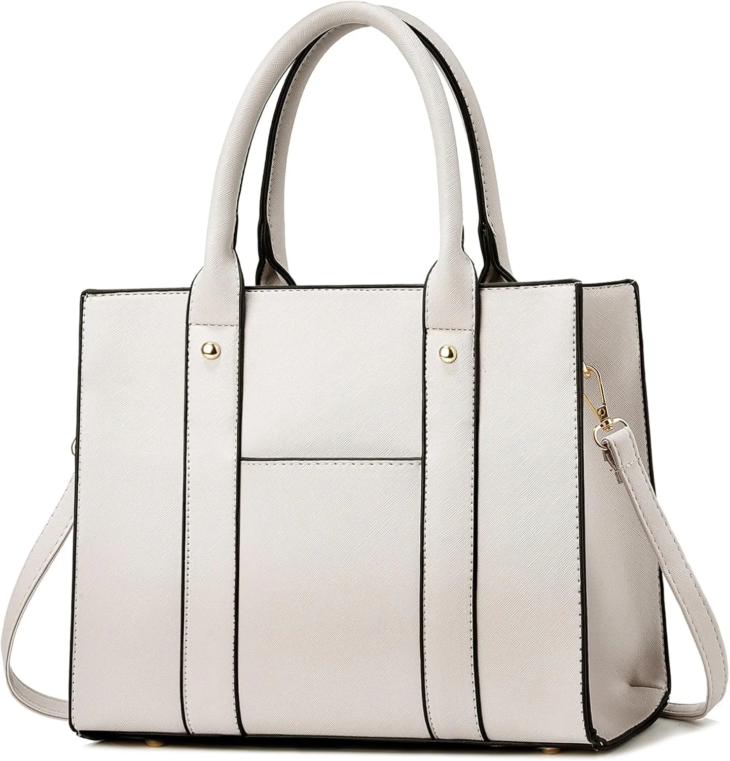 The Tote Bag Crossbody Purses for Women Shoulder Bag Handbags PU Leather Top Handle Bags with zipper