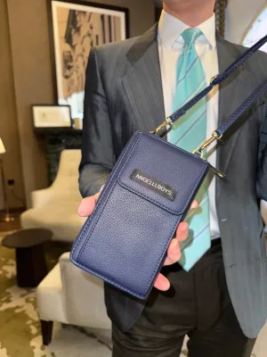 The Windsor Wallet on a Strap in British Marina