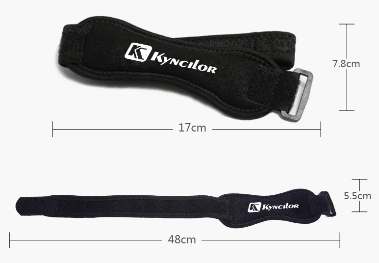 Tibia belt breathable knee strap