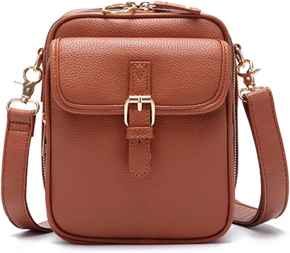 Tojoyride Crossbody Bag, Urvashi Crossbody Bag, Vintage Anti Theft Purse With 10 Card Slot for Women